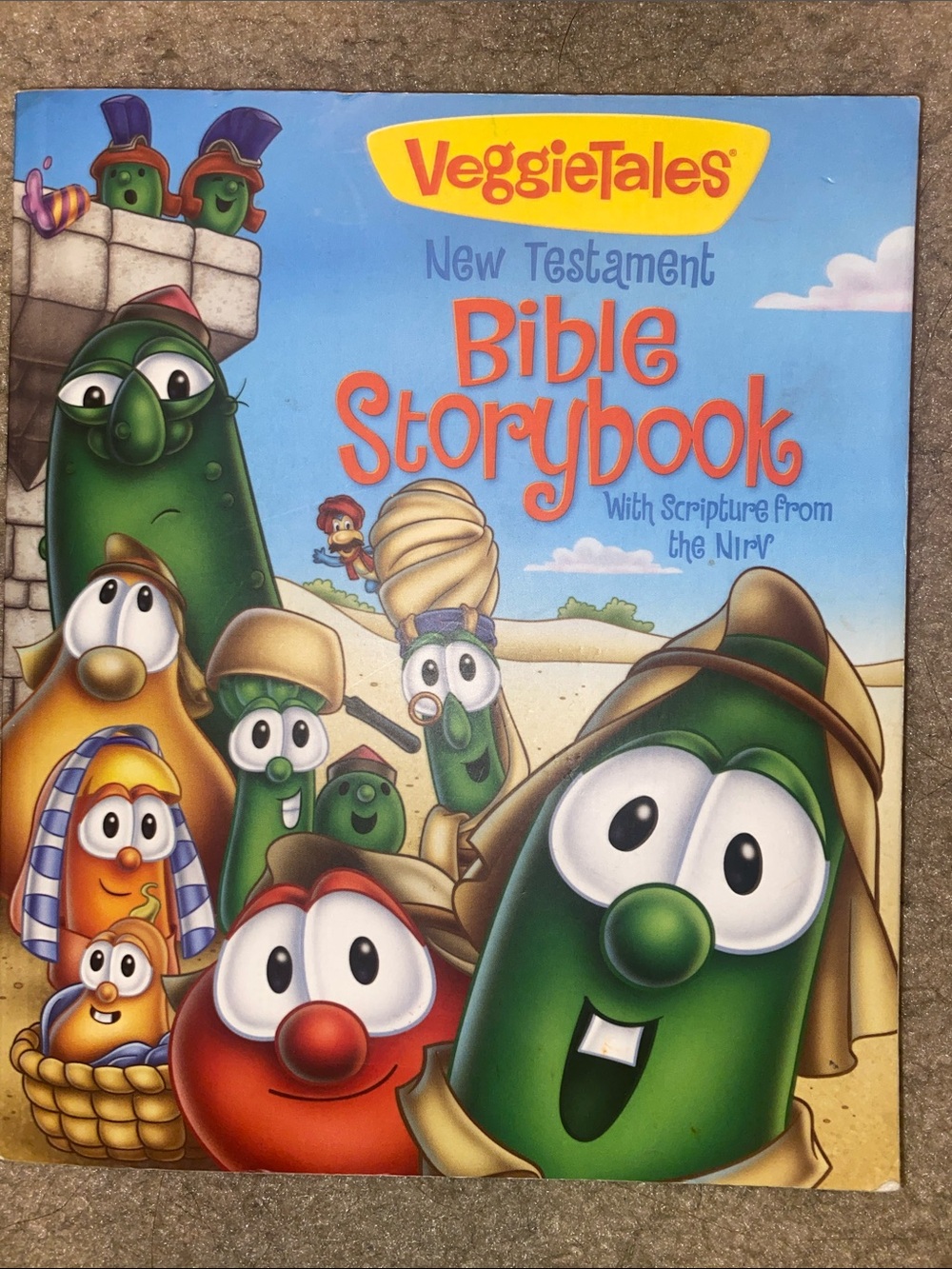 Veggie Tales New Testament Bible Storybook With Scripture From The Nirv